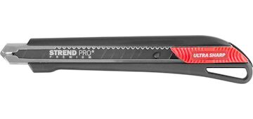 Nůž Strend Pro Premium FD706, BlackMatt, SoftTouch, 9mm, odlamovací 2220620