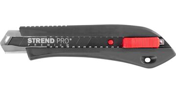 Nůž Strend Pro Premium FD782, BlackMatt, SoftTouch, 18 mm, odlamovací 2220619
