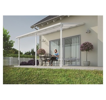 Palram Sierra 5400 bílá 3 x 5,46 hliníková (montovaná) pergola 703123