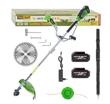 Procraft Aku křovinořez obouruční rukojeť (řidítka) Procraft ATA-40C | ATA-40C
