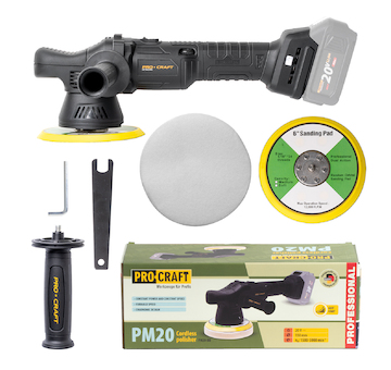Procraft Aku leštička Procraft PM20bb (bez baterie a nabíječky) | PM20bb