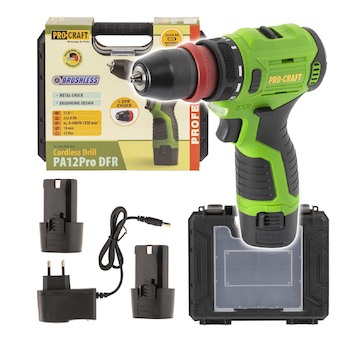 Procraft Aku šroubovák Procraft PA12Pro DFR-2b-c | PA12Pro DFR-2b-c
