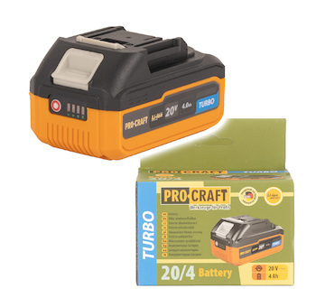 Procraft Baterie akumulátorová Procraft 20/4 Turbo | 20/4 Turbo