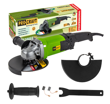 Procraft Bruska úhlová Procraft PW2200ES (PW1400ES), 180mm | PW2200ES
