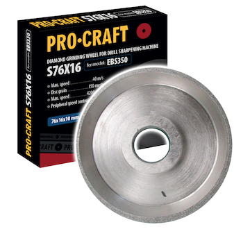 Procraft Brusný kotouč pro víceúčelovou ostřičku Procraft S76X16 /EBS350 | S76X16