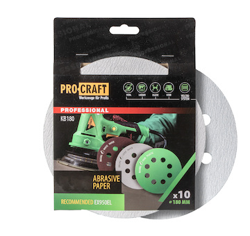Procraft Brusný výsek (papír) 10 ks. Procraft B180.240 | KB180.240