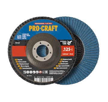 Procraft Lamelový kotouč Procraft FZ125P100T29 | FZ125P100T29