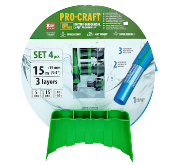 Procraft Modrá zahradní hadicí Procraft PR-3KGH1915F | PR-3KGH1915F