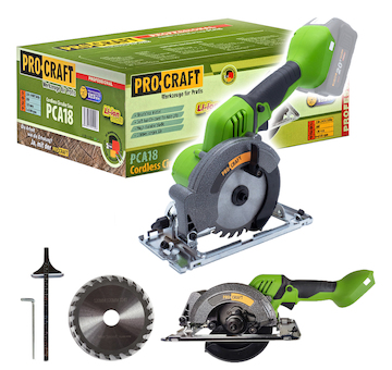 Procraft Pila kotoučová aku  Procraft PCA18 bez akumulátoru a nabíječky | PCA18