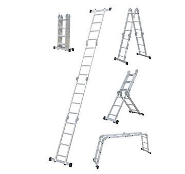 Procraft žebřík hliníkový multifunkční skládací 1x14  460cm PLA4.460 Procraft | PLA4.460