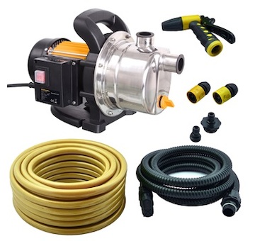 Riwall PRO REJP 1000 INOX SET zahradní proudové čerpadlo 1000 W s příslušenstvím EP26A2001096B