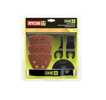 Ryobi RAK15MT 15ti dílná sada příslušenství k multifunknímu nářadí 5132002809