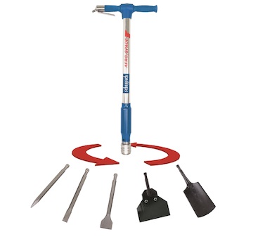 Scheppach AERO 2 SPADE multifunkční pneumatický nástroj 5909601900