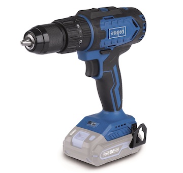 Scheppach C-CD45-X aku 20 V IXES příklepový vrtací šroubovák (bez baterie a nabíječky)