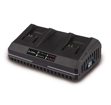 Scheppach SDBC2.4A 20 V IXES dvojitá nabíječka 2,4 A