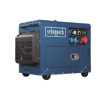 Scheppach SG 5200 D dieselová elektrocentrála 5 000 W s regulací AVR 5906222903