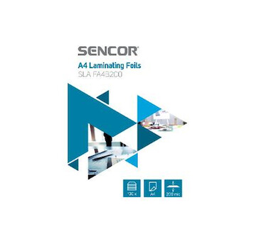 Sencor 45015625 SLA FA4B200 Fólie A4 200mic 100ks