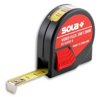 Sola 50012901 VF 3 - Svinovací metr 13mm/3m