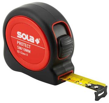 Sola 50560501 Protect PE 5 - Svinovací metr 19mm/5m