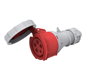 Solight P159 zásuvka přímá, 5-pólová, 400v/32A, IP67