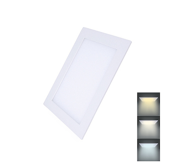 Solight WD141 LED mini panel CCT, podhledový, 12W, 900lm, 3000K, 4000K, 6000K, čtvercový