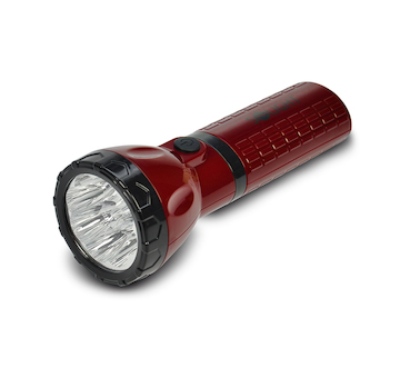 Solight WN10 LED nabíjecí svítilna, 9 x LED, červenočerná, plug-in