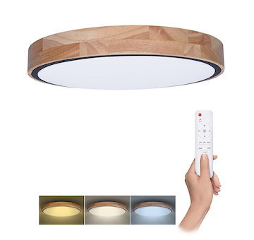 Solight WO8006 LED osvětlení s dálkovým ovladačem Iron Oak, 60W, 4200lm, 51cm, změna chromatičnosti, stmívatelné