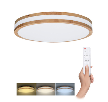 Solight WO8008 LED osvětlení s dálkovým ovladačem Woody, 60W, 4200lm, 50cm, změna chromatičnosti, stmívatelné