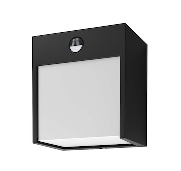 Solight WO813 LED venkovní nástěnné osvětlení Terni, 12W, 560lm, 3000K, PIR sensor