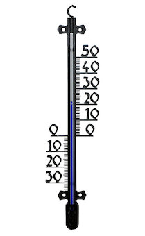 Spokar 4467029200 Teploměr venkovní PLAST ČERNÝ 26cm - 3101