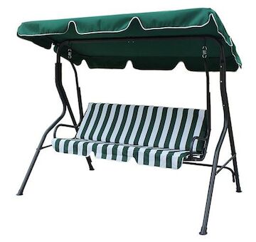 ST Leisure Equipment 802054 Houpačka GARFIELD, max. 1 150 kg, 173x112x158 cm, zahradní, PE 160 g/m2, Oxford PVC