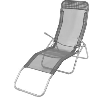 ST Leisure Equipment 802096 Lehátko JAMAICA, šedé, 140x60x95 cm