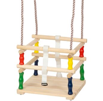 ST Leisure Equipment 802177 Houpačka LEQ HANAKO, 30x30 cm, dětská, dřevěná