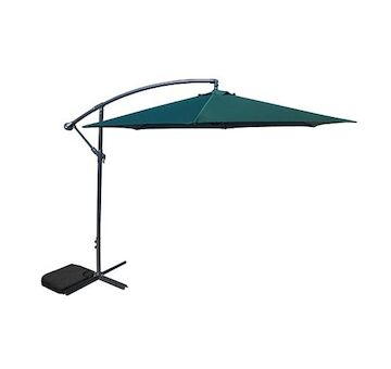 ST Leisure Equipment 802211 Slunečník DEMI 300 cm, 42 mm, zelený, PE, zahradní