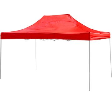 ST Leisure Equipment 802225 Stan FESTIVAL 30, 3x3 m, červený, profi, plachta UV odolná, bez stěny