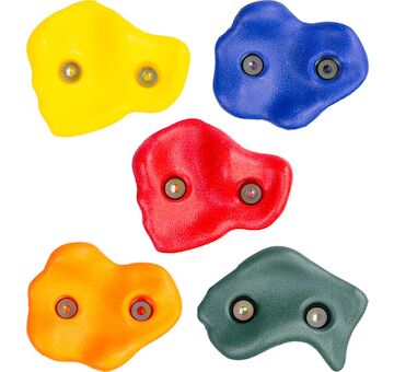 ST Leisure Equipment 802234 Kámen LEQ HARUKI, na lezení, plastový, bal. 5 ks, barevné