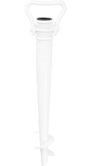 ST Leisure Equipment 802351 Stojan na plážový slunečník LEQ CONNOR, PVC, šroub do země, držák, 43 cm