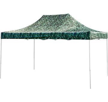 ST Leisure Equipment 802428 Stan FESTIVAL 45, 3x4.5 m, kamufláž, profi, plachta UV odolná, bez stěny
