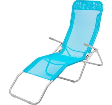 ST Leisure Equipment 802582 Lehátko JAMAICA, modré, 140x60x95 cm