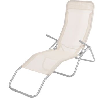 ST Leisure Equipment 802583 Lehátko JAMAICA, béžové, 140x60x95 cm