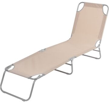 ST Leisure Equipment 802584 Lehátko PANAMA, béžové, 188x55x27 cm