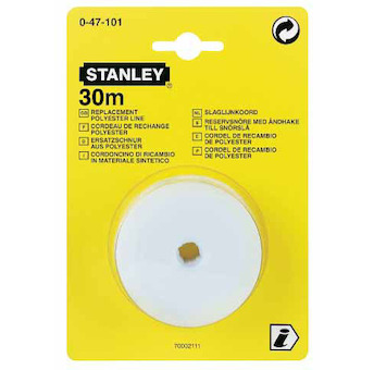 Stanley 0-47-101 Náhradní šňůra pro lajnovací šňůry - 30 m