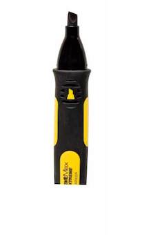 Stanley 0-47-314 FATMAX permanentní černý značkovač dlátový hrot, 2 ks