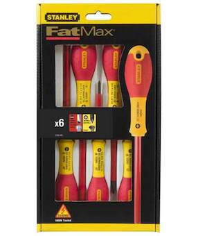 Stanley 0-65-441 FATMAX 6dílná sada izolovaných šroubováků 1000 V