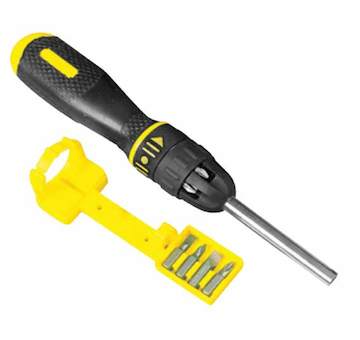 Stanley 0-68-010 Vícebitový šroubovák s ráčnou a 10 bity