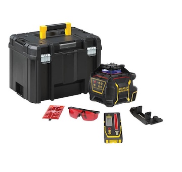 Stanley FMHT77446-1 FatMax rotační laser X600R, alkalické baterie, červený paprsek