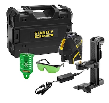 Stanley FMHT77617-1 FatMax linkový laser 360° + 2V, Li-Ion baterie, zelený paprsek