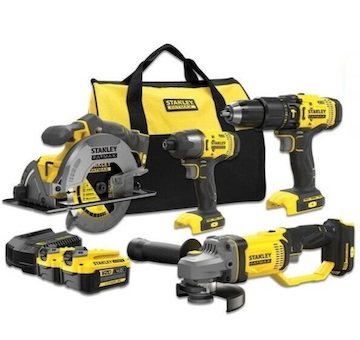 Stanley SFMCK469M2-QW FATMAX V20 Aku kombinovaná sada 18V, 2x 4.0 Ah
