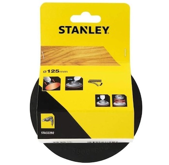 Stanley STA32292-XJ Opěrný talíř do vrtačky O 125 mm se suchým zipem, flexibilní stopka