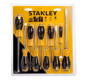 Stanley STHT0-60211 10dílná sada šroubováků Essential